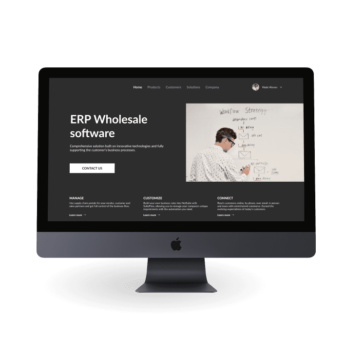 ERP solution for a Wholesale operator