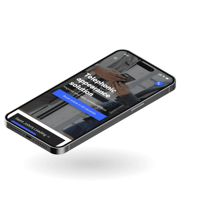 Telephonic appearance solution